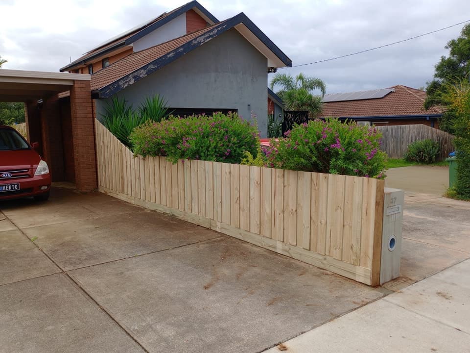 new fence built,