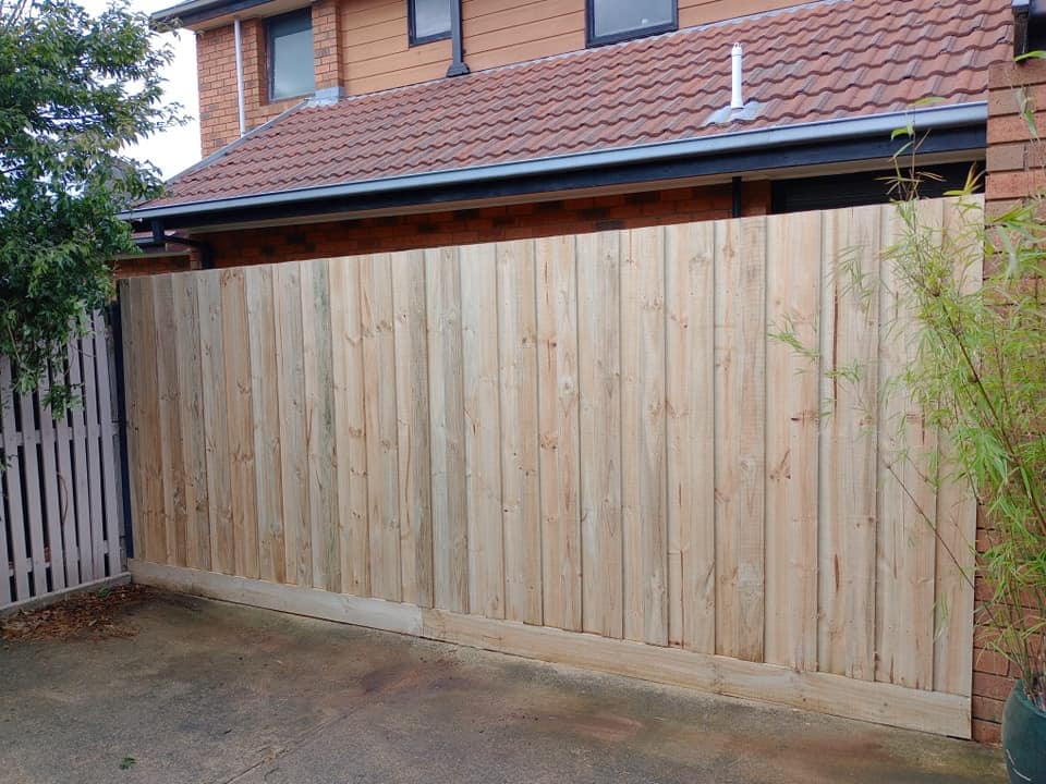 new fence between neighbours